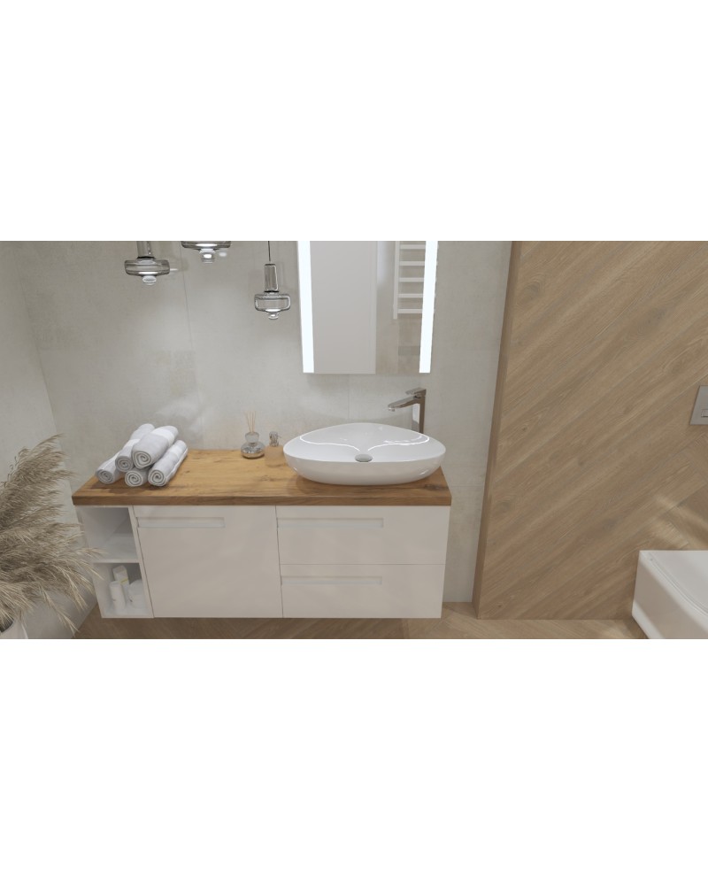 Badrumsskåp Väggmonterad 20x39 - Bild 4