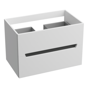 Badrumsskåp Väggmonterad Kansas Black 80,5