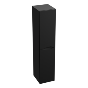 Badrumsskåp Väggmonterad Kolorado Black 140x30x25