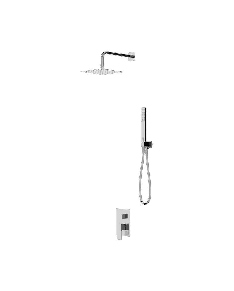 Duschset med takdusch Aquila Chrome