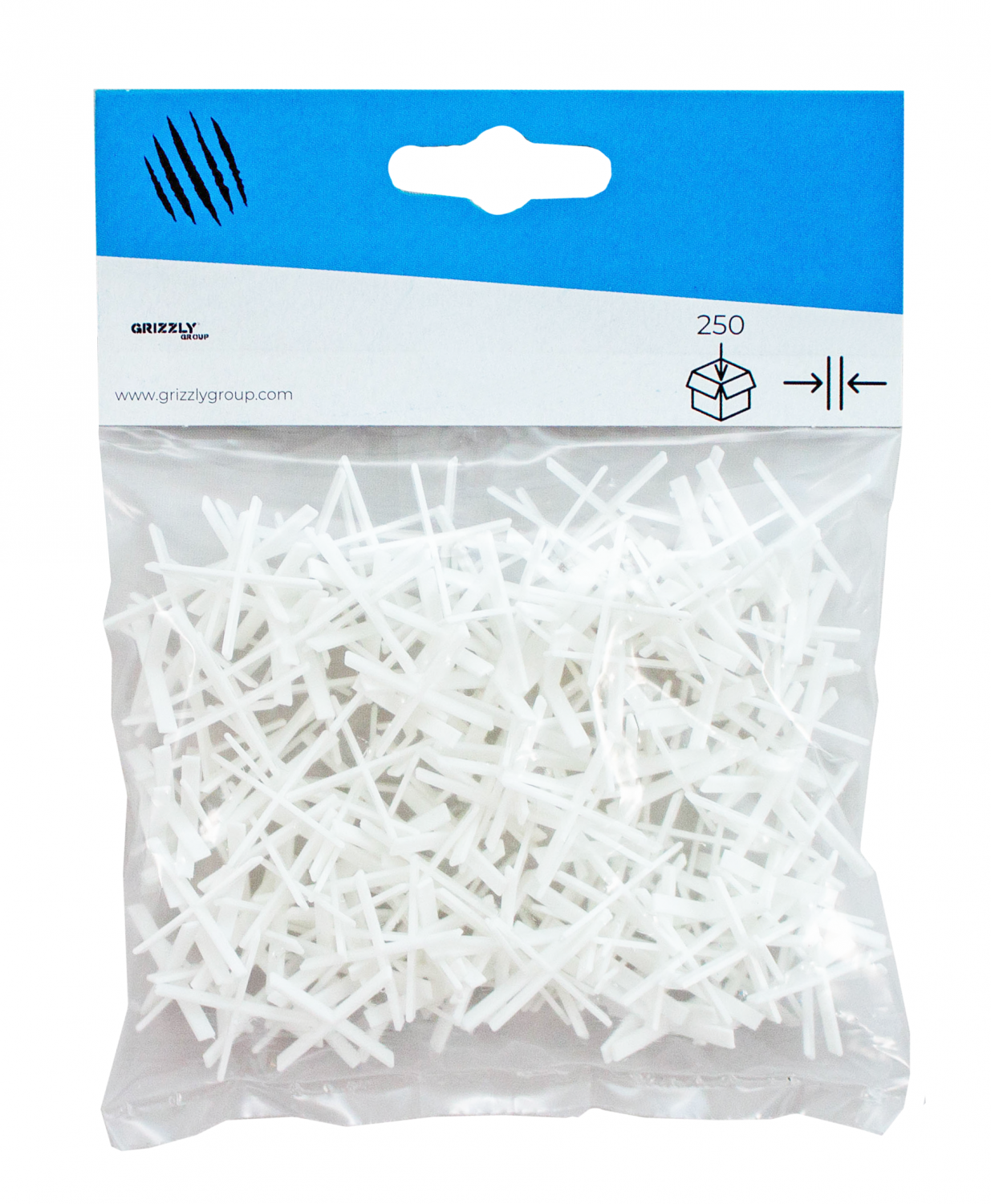 Grizzly 5mm Kakelkryss 250pack